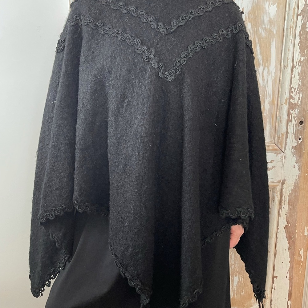Vintage poncho
